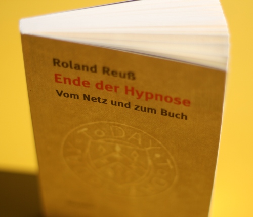 Umschlag: Roland Reuß, Ende der Hypnose (3)