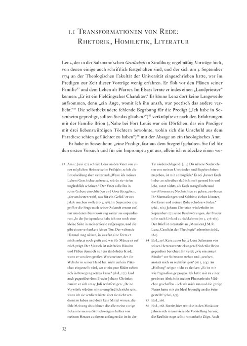 Gregor Babelotzky, Jakob Michael Reinhold Lenz als Prediger der »weltlichen Theologie« und des »Naturalismus« Kapitelüberschrift