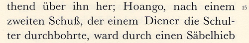 H. v. Kleist, Brandenburger/Berliner Ausgabe, Die Verlobung in St. Domingo. Hrsg. v. Roland Reuß und Peter Staengle (1988), 78 (Detail)